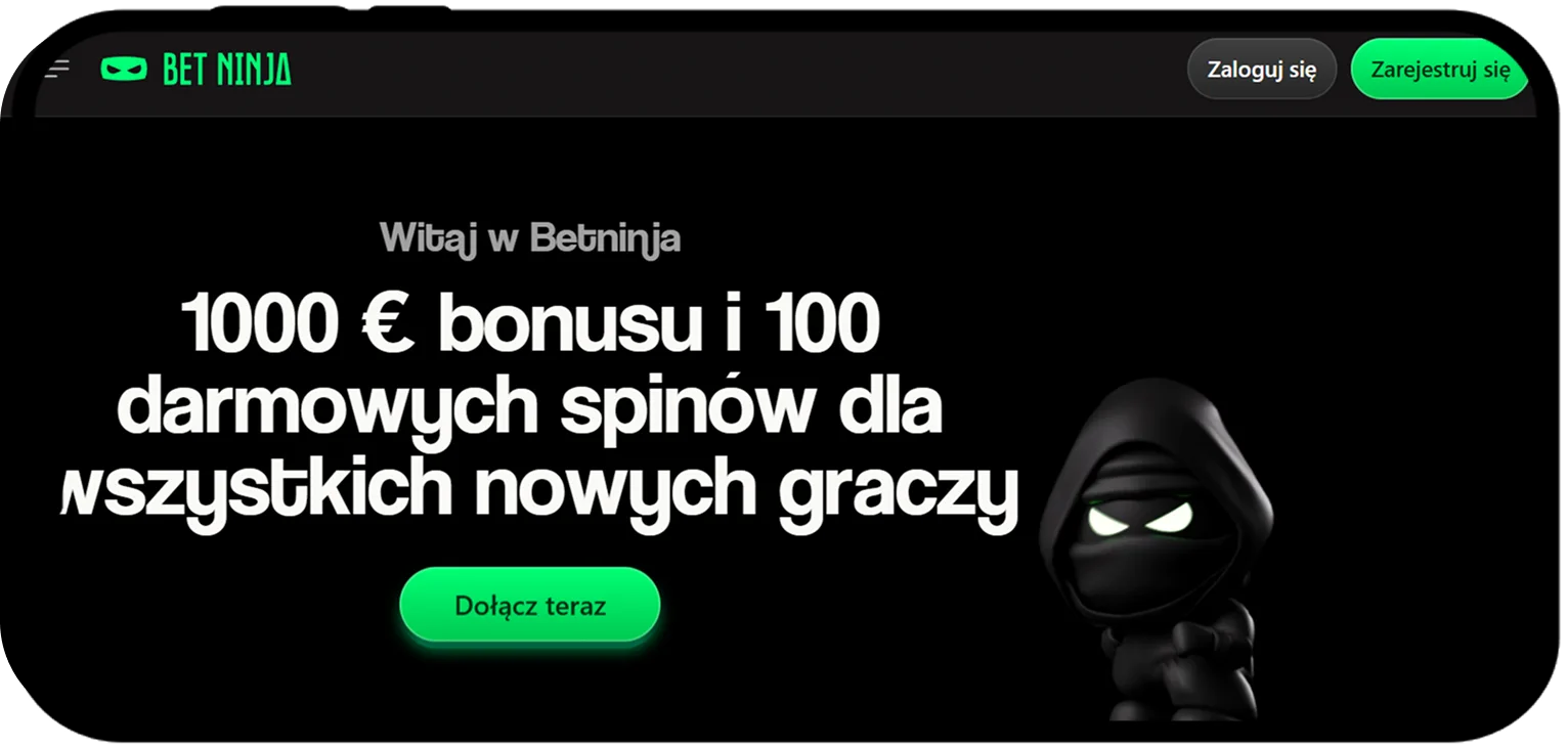 BetNinja - Błyskawiczne Wypłaty Crypto i Szeroka Selekcja Gier Online